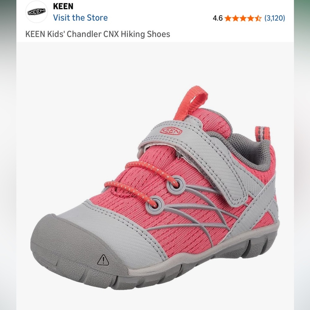 KEEN Kids' Chandler CNX Hiking Shoes